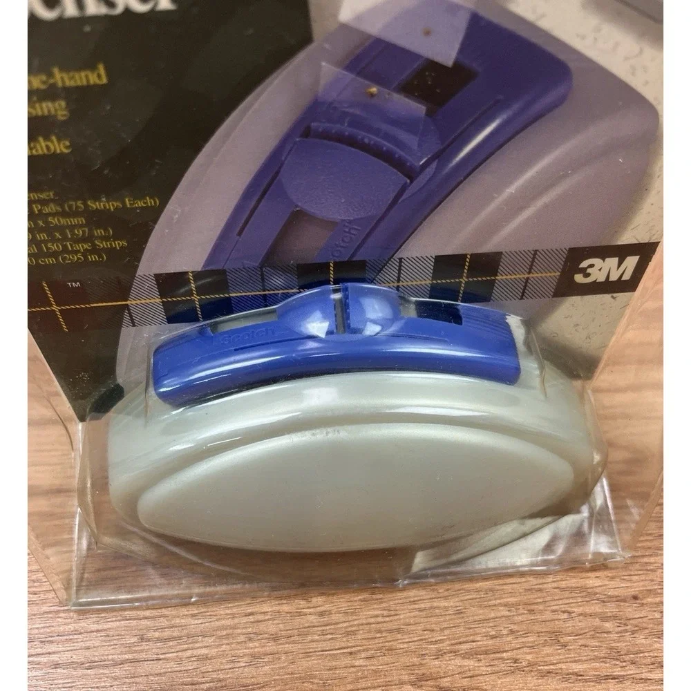 Scotch Pop-Up Tape Strip Dispenser with 2 Refill Pads, Weighted Desk Holder NEW